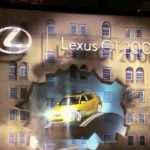 3D Projection Mapping on Building Lexus