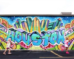 Houston Graffiti Wall
