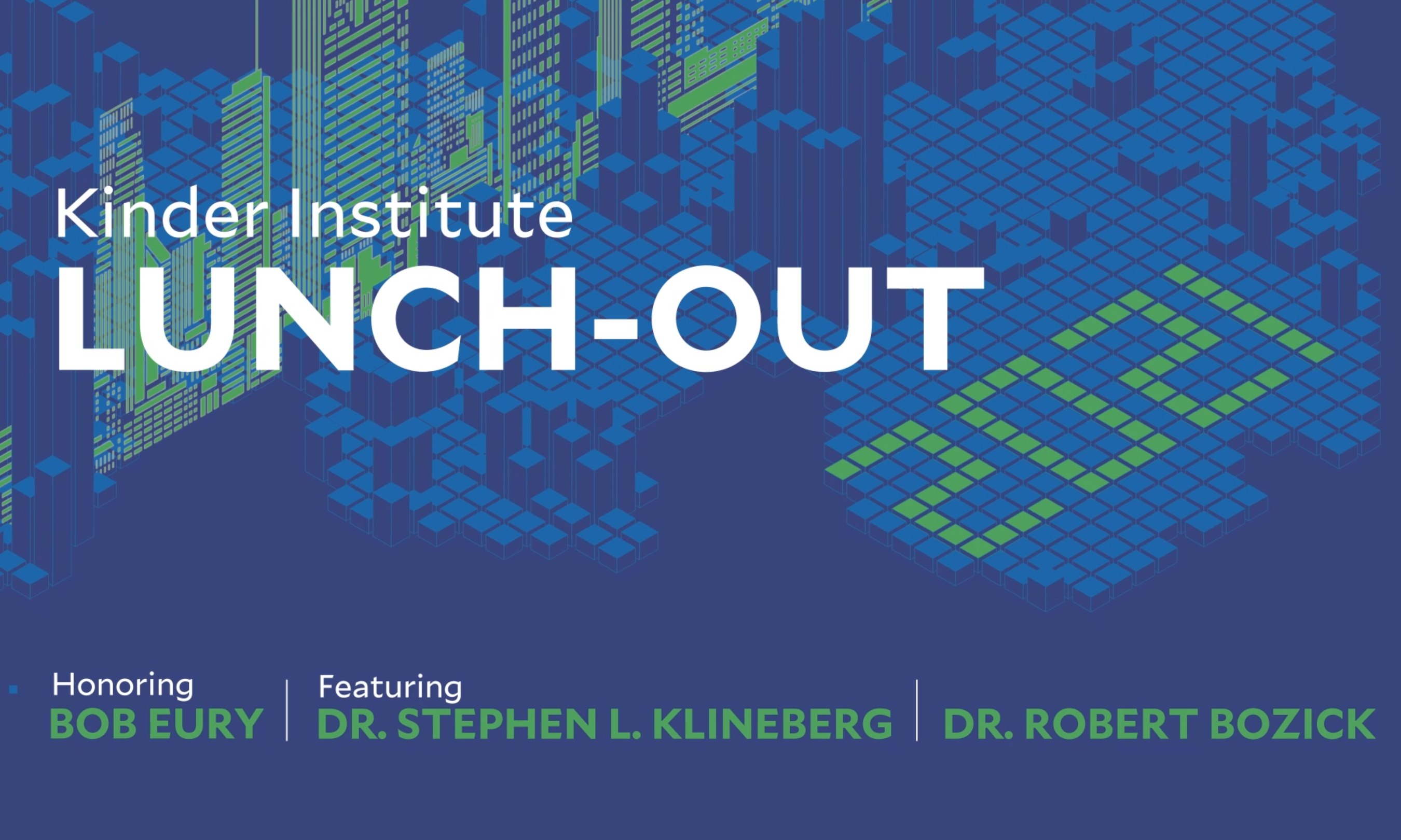 Rice University Kinder Institute for Urban Research VISION