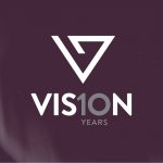 VISION 10th Anniversary Logo
