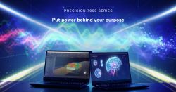 "Put power behind your purpose" precision 7000 commercial end scene