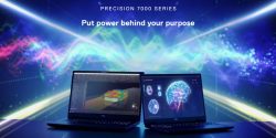 "Put power behind your purpose" precision 7000 commercial end scene