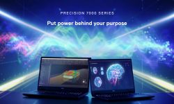 "Put power behind your purpose" precision 7000 commercial end scene