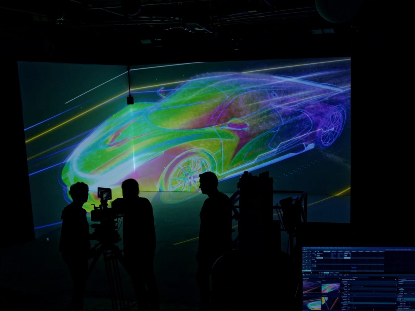 Dell Projection Mapping Car Behind The Scenes VISION