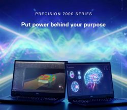 "Put power behind your purpose" precision 7000 commercial end scene