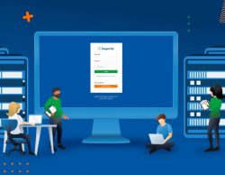 Insperity login portal graphic people working