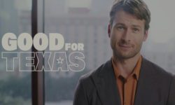 Actor Glen Powell in "Good for Texas" video