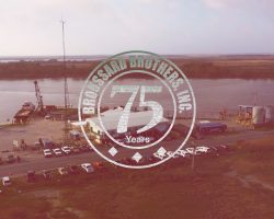 Broussard Brothers 75th anniversary logo