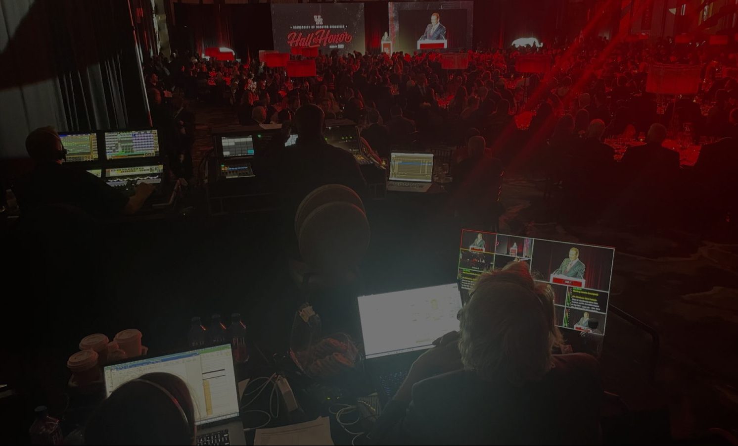 Behind the scenes of UH Hall of Honor Event